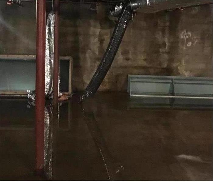 deep water flooded basement